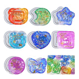 Resin Shaker Molds Quicksand Silicone Molds Epoxy Keychain Molds