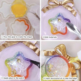 Resin Shaker Molds Quicksand Silicone Molds Epoxy Keychain Molds