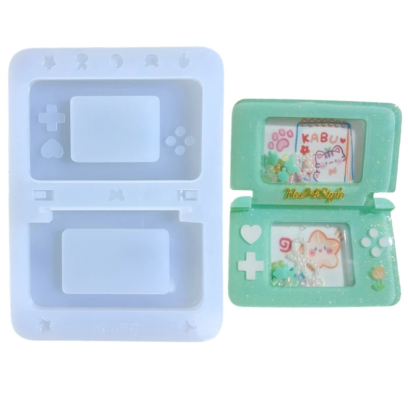 Silicone Cartoon Quicksand Resin Shaker Molds DIY Crafts