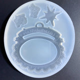 Reusable Silicone Gemini Resin Shaker Mould for DIY Crafts