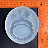 Reusable Silicone Gemini Resin Shaker Mould for DIY Crafts