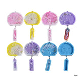 Resin Shaker Molds Set DIY Keychain Making Kit