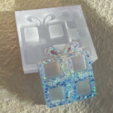 Resin Shaker Molds Silicone Quicksand Mold Charms Pendant Jewelry Casting Mold