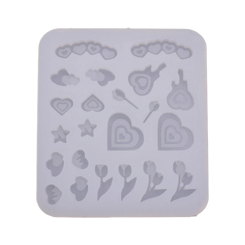 Resin Shaker Molds Kit for DIY Jewelry Making
