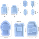 Resin Shaker Molds - Silicone Epoxy Quicksand Molds for DIY Jewelry Making