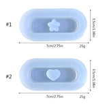 Resin Shaker Molds Silicone Casting Epoxy Quicksand Pendant Charms