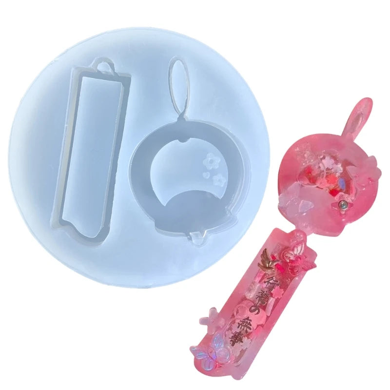 Resin Shaker Molds Silicone for DIY Pendant Charms Jewelry