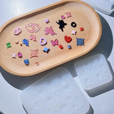 Resin Shaking Cup Mold Silicone Epoxy Love Strip Mold