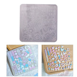 Resin Shaking Cup Mold for Epoxy Resin Quicksand Keychain Pendant Jewelry
