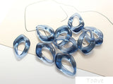 Transparent Resin Ear Stud Material DIY Accessories
