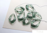 Transparent Resin Ear Stud Material DIY Accessories