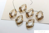 Transparent Resin Ear Stud Material DIY Accessories
