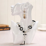 Resin Portrait Earring Necklace Display Stand Jewelry Stand