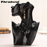 Resin Portrait Earring Necklace Display Stand Jewelry Stand