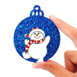 Resin Silicone Circle Keychain Molds Christmas Ornament