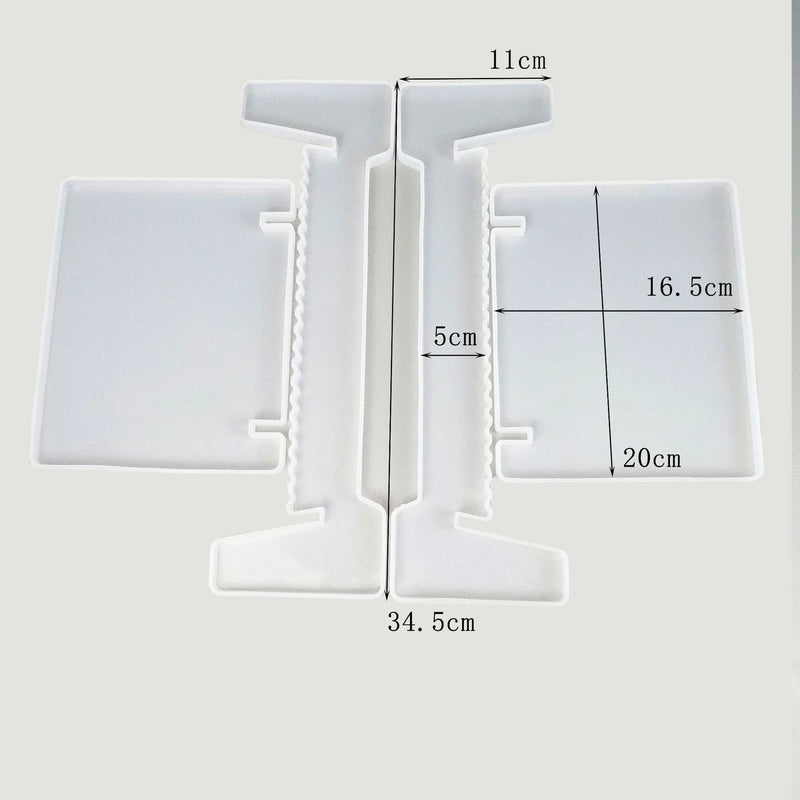 DIY Resin Silicone Bracket Mold Multi-layer Storage Set