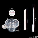 Resin Silicone Measuring Cup Set Disposable Measuring Cup Epoxy Resin Tool