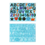 Alphabet Keychain Mold DIY Jewelry Casting Molds