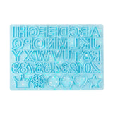 Alphabet Keychain Mold DIY Jewelry Casting Molds