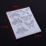 Butterfly Resin Charms Necklace Earring Pendant Jewelry Making Mold