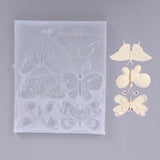 Butterfly Resin Charms Necklace Earring Pendant Jewelry Making Mold