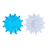 Large Mirror Sun Moon Silicone Mold for Epoxy Casting Craft