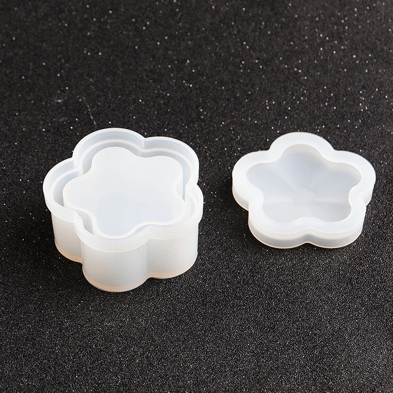 Resin Silicone Mold Storage Box for Jewelry Making DIY Crystal Epoxy