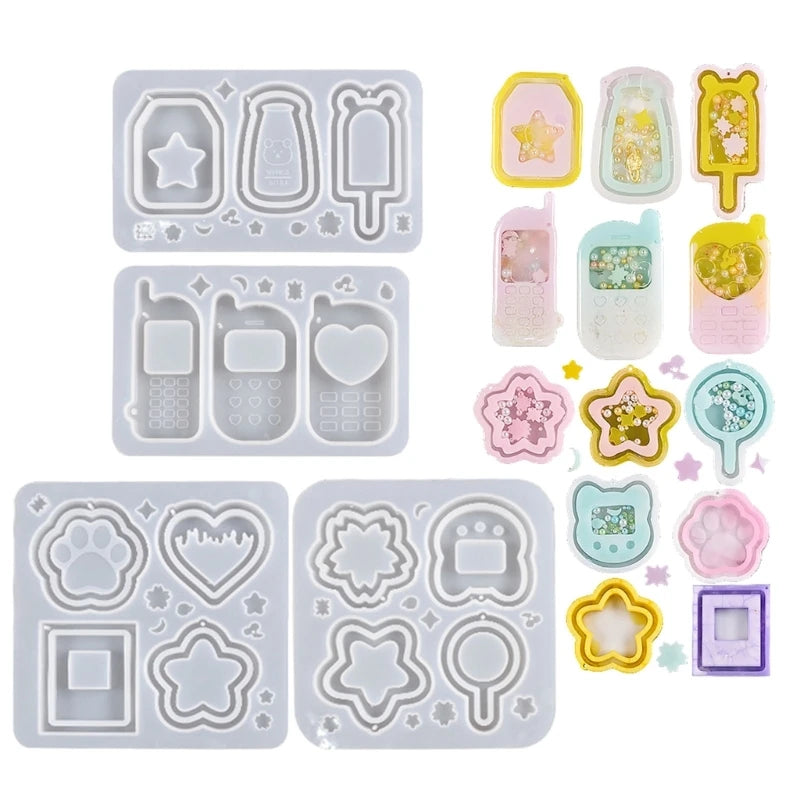 Quicksand Silicone Molds for Jewelry Making DIY