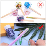 Resin Silicone Stirring Rod&Distribution Measuring Cup Pad Brush