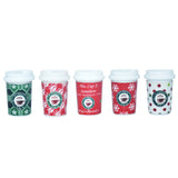 Resin Christmas Coffee Cup DIY Scrapbooking for Dollhouse Jewelry Making