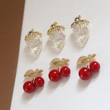 Resin Fruit Pendant Charms 10pcs/lot For DIY Jewelry Making