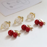 Resin Fruit Pendant Charms 10pcs/lot For DIY Jewelry Making