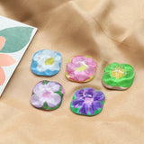 Resin Square Beads Charms 10pcs/lot DIY Jewelry Making Finding Accessories