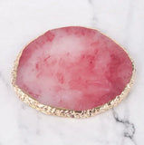 Resin Stone Palette Nail Palette Jewelry Ring Display False Drawing...