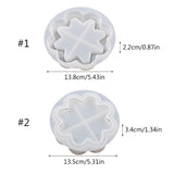 Resin Storage Box Mold with Lid Flower Jewelry Box Silicone Mould