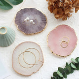 Resin Storage Painted Palette Tray Jewelry Display Plate Organizer