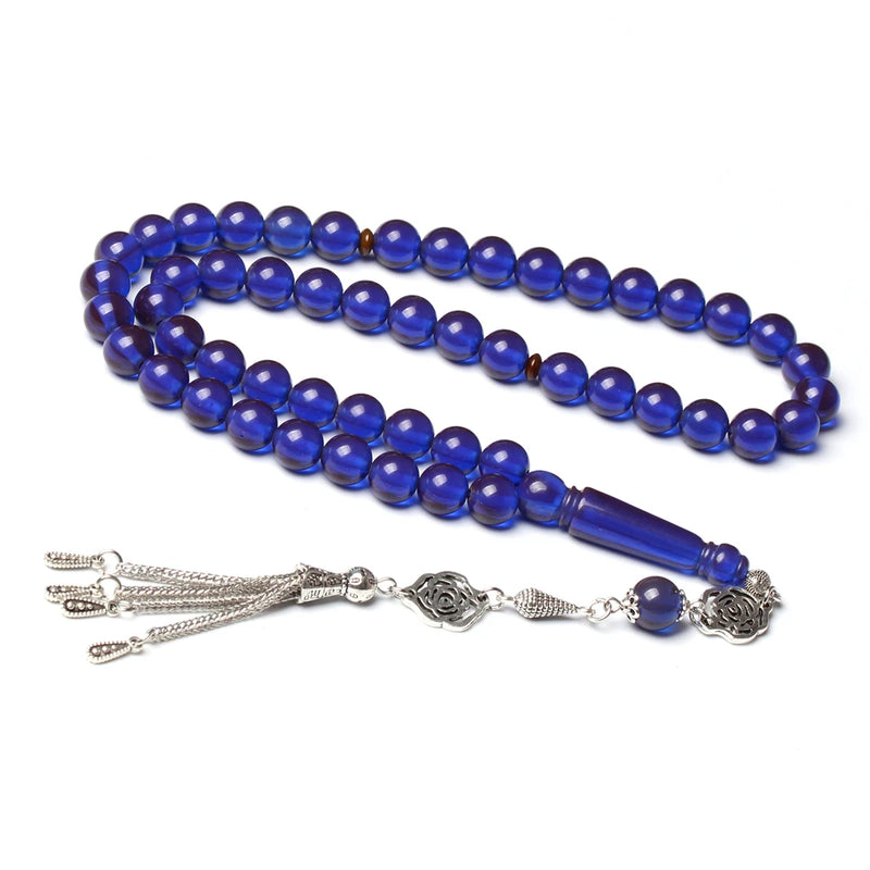 Resin Tasbih Amber Muslim Tesbih 33 51 99 Islamic Prayer Beads Eid Arabic Rosary