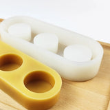Resin Tea Light Candle Holder Mold for DIY Trinket Container