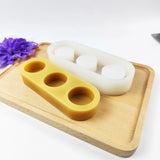 Resin Tea Light Candle Holder Mold for DIY Trinket Container