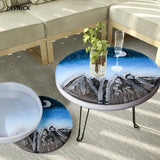 Resin Tray Mold, Ocean Table Legs Mold, DIY Stool Home Decoration Mold