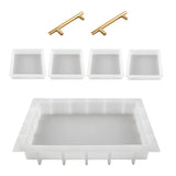 Resin Tray Mould, Rectangular Tray Mould, Square Coaster Mould Set