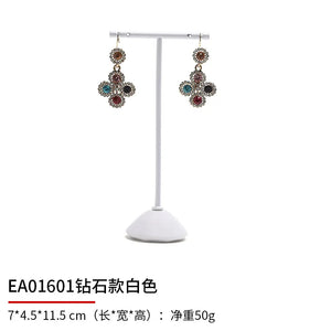 Resin Metal Earrings Jewelry Display Stand