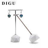 Resin Metal Earrings Jewelry Display Stand