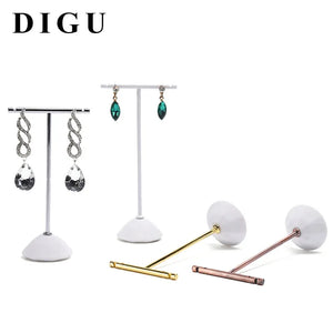 Resin Metal Earrings Jewelry Display Stand