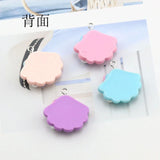 Resin Charms Pearl Bowknot Shell Pendants Earring DIY Jewelry