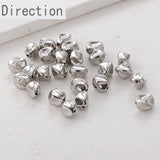Diamond-Shaped Resin Beads Color-Preserving Electroplating DIY Material
