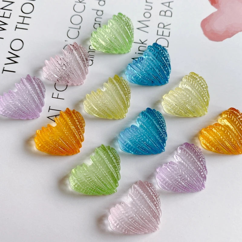 Acrylic Peach Heart Hairpin DIY Accessories
