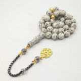 Resin Dotted Beads Tasbih 33 66 99 Misbaha Muslim Eid al-Adha