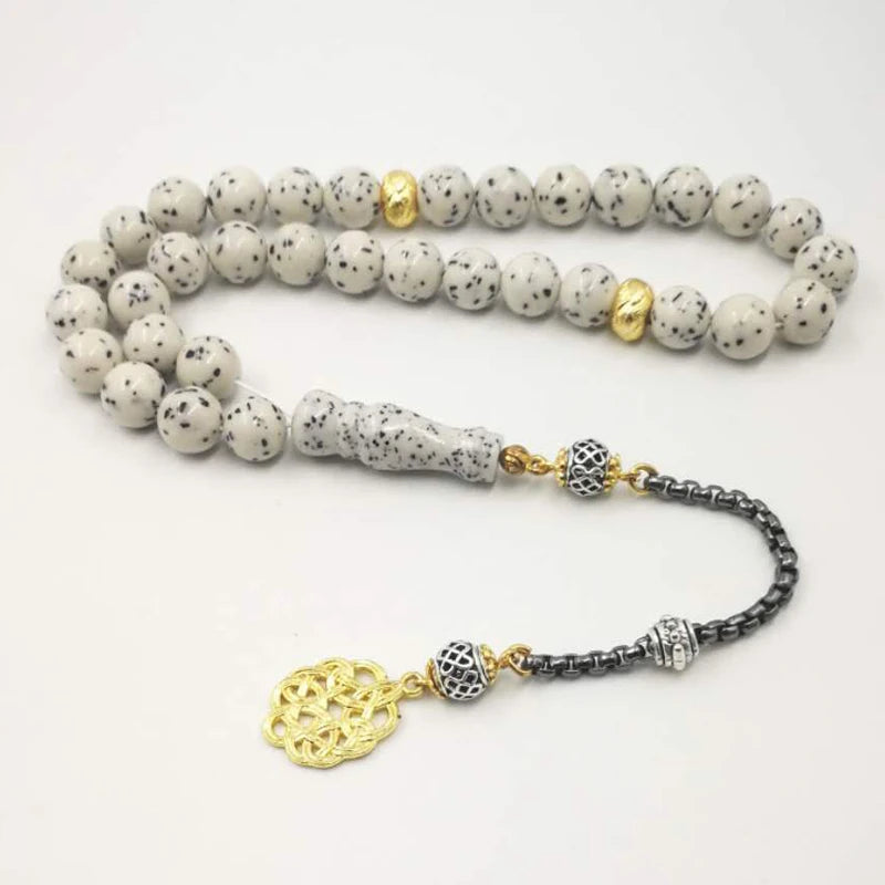 Resin Dotted Beads Tasbih 33 66 99 Misbaha Muslim Eid al-Adha