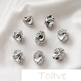 Resin Twisted Hole Beads DIY Earrings Necklace Bracelet Material